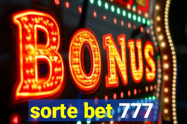 sorte bet 777